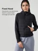 Jas voor dames, met capuchon, gewatteerd, ideale Productafbeelding-voorbeeld 5