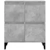 vidaXL Sideboards 3 Stk. Betongrau 60x35x70 cm Produktbild-Vorschau 9