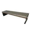 A standalone metal step with a grated surface. Náhled obrázku produktu