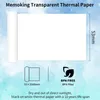 Phomemo Papier thermique transparent autocollant 50mm x Voir les images du produit 4