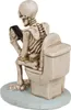 OOTB Skelett auf Toilette  ca. 13 x 10 cm Produktbild-Vorschau 6