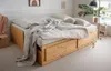 Ausziehbett 80/160x200cm "Jasmin" Kiefer massiv Produktbild-Vorschau 1