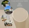 Tischdecke Leinenoptik Weiß 110 x 220 cm eckig Lotuseffekt Produktbild-Vorschau 5