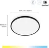 WiZ Tunable White Superslim Deckenleuchte 16W, Ø242 mm, LED Produktbild-Vorschau 7