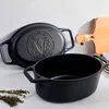 Victoria 38847 Dutch Oven Induktion Gusseisen Eingebrannte Produktbild-Vorschau 10