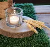 Holzscheibe Baumscheiben-Set Deko Hochzeit 8 Stück 17 cm Tisch-Deko DIY Basteln Geburtstag Advent Jahreszeiten Ostern Holzscheibe Holzstamm Dekoration Produktbild-Vorschau