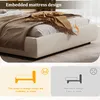 Letto imbottito Flieks, 180x200 cm, con spazio contenitore, Anteprima dell’immagine prodotto 7