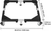 VEVOR supporto per frigorifero, base mobile, supporto per Anteprima dell’immagine prodotto 8