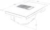 Induction Aspirante - 4 Zones Dt 2ø 20 Cm 3kw - 620 M3/h - Voir les images du produit 12