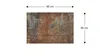 Metallische Magnettafel ROST KORROSION ROSTFARBE 60x40cm Produktbild-Vorschau 5
