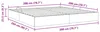 vidaXL Ottoman bedframe, zwart, 200 x 200 cm, kunstleer Productafbeelding-voorbeeld 8