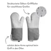 SPRINGLANE Ofenhandschuhe-Set 2-tlg. Grau, Silikon & Produktbild-Vorschau 4