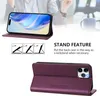 Lederhülle für iPhone 11 Pro Hülle Flip Brieftasche Produktbild-Vorschau 3