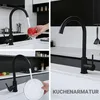 AICA Messingkern Küchenarmatur Einhandmischer 38cm Produktbild-Vorschau 3