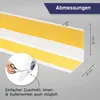 HOLZBRINK Weichsockelleiste selbstklebend PVC 32x23mm, 15 m Produktbild-Vorschau 2