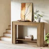 105 cm breed, landelijke console tafel, smalle gang- en Productafbeelding-voorbeeld 3