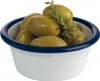APS Enamelware miska, biela/modrá, obsah: 0,08 litra, Náhľad obrázku produktu 2