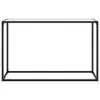 Konsolentisch Weiß 120x35x75 cm Hartglas Produktbild-Vorschau 2