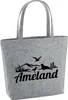 Huuraa Filzshopper Ameland Niederlande 22 Liter Grey Produktbild-Vorschau 1