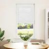 vidaXL Tenda plissettata bianca 55x150 cm larghezza tessuto Anteprima dell’immagine prodotto 1