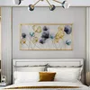 tableau mural 3D "Ginkgo" en métal doré, anthracite, Voir les images du produit 3