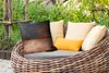MuchoWow® Outdoor Kissen - Abstrakt - Gold - Design - 50x50 Produktbild-Vorschau 3