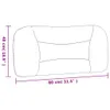 Design Kopfteil-Kissen Grau 80 cm Kunstleder, Kopfteile Produktbild-Vorschau 10