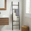 vidaXL Žebřík na strop, černý, 50 x 190 cm, bambus Náhled obrázku produktu 2