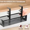 Kabelführung, Kabelkanäle, Untertisch, Kabelmanagement, Produktbild-Vorschau 3