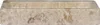 vidaXL Lavabo da parete color crema 38x24x6,5 cm in marmo Anteprima dell’immagine prodotto 4