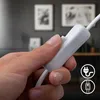 Briloner PURA Tischlampe, Kabelschalter, E14, Weiß, Ø18 x Produktbild-Vorschau 5