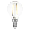 5 x LED Filament Tropfen 1W fast 15W E14 klar Glühfaden Produktbild-Vorschau 2