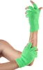 Fingerlose Strickhandschuhe neongrün Produktbild-Vorschau 2