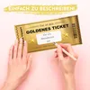 CraftWerk Goldenes Ticket mit Rubbelfläche - Produktbild-Vorschau 6