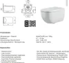 VIGOUR derby Aquawash Wand-Dusch-WC-Komplettset spülrandlos Produktbild-Vorschau 9