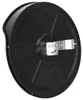 Espejo de tráfico convexo para exterior negro Ø60 cm Vista previa de la imagen del producto 4