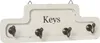 Moritz Schlüsselbrett Schlüsselkasten 24x8,5cm Keys 4 Haken Produktbild-Vorschau 4