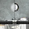 Zrkadlo Ø50cm - Sklenený rám s potlačou - nástenné zrkadlo Produktbild-Vorschau 6