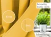 heimtexland ® 2 kusy termo zatemňovací závěsy ochrana před Náhled obrázku produktu 5