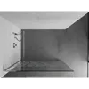 Mexen Kioto L Duschwand Walk-in 120 x 200 cm, weißes Produktbild-Vorschau 4