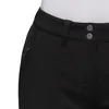 Schwarze Softshellhose für Damen von Mammut; Modell Runbold Winter SO Pants; mit Knopfverschluss und seitlichen Taschen. Produktbild-Vorschau