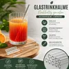 20 Glas Strohhalme + 5 Bürsten Trinkhalme Glashalme Produktbild-Vorschau 8