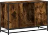vidaXL Wastafelonderkast, gerookt eikenfineer, 90x33x60 cm, Productafbeelding-voorbeeld 7
