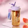 Wasserflasche mit Korb und Strohhalm 600 ml Simple BD32FIO Produktbild-Vorschau 5