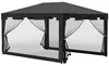 Pavillon 3x3 m faltbar mit Moskitonetz, Falt-Pavillon Produktbild-Vorschau 2