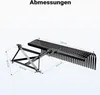 Wiltec Rasentraktor Heuharke mit 152 cm Arbeitsbreite, Produktbild-Vorschau 3
