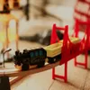 Drevená vláčiková súprava na batérie – Mestečko Náhľad obrázku produktu 5