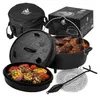 FEUERGOTT Dutch Oven 4,5 l mit Füßen im Set mit Tasche, Produktbild-Vorschau 1