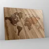 Bilder auf glas - Geographie Globus Karte - 70x50cm - Produktbild-Vorschau 4