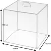 Quadratische Aufbewahrungsbox aus Acrylglas, mit Deckel Produktbild-Vorschau 7